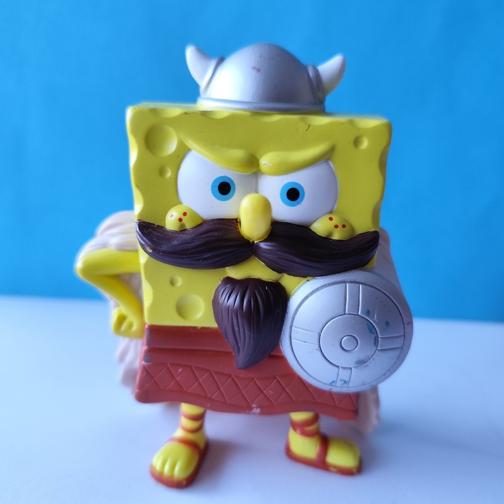 3/$20💗Burger King 2005 Sponge Bob Lost In Time Sponge Bob Square Pants Toy
